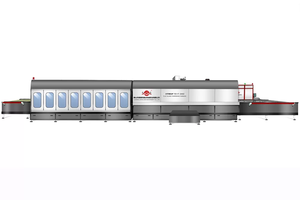 Горизонтальная печь для отпуска листового стекла YD-F